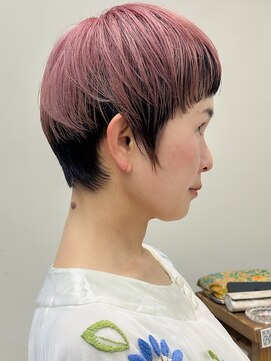 シロ(siro) マッシュショート＆ピンク
