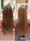 20代30代40代横浜髪質改善酸性ストレート縮毛矯正ロングレイヤー