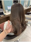 ブリーチなしベージュカラー