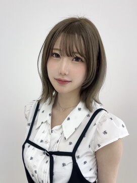 コアプラス 千葉(COA PLUS) 方ボブ/ミルクティーベージュ