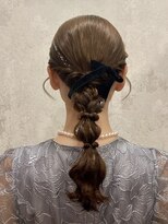 ヘアアレンジメント ボガスティーズ 溝の口店(Hair arrangement Vogusty's)&nbsp;編みおろし/イベント/ブライダル/ヘアセット