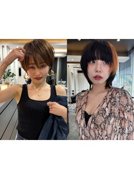 ミリ単位にこだわるカットが大好評！ハイライトなどのトレンドカラーもより綺麗にみせるカット技術が魅力♪