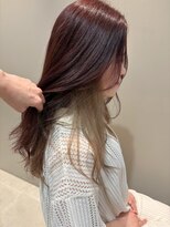 スーリール 箱崎店(Sourire)&nbsp;インナーチェリーレッド×ベージュ