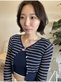 韓国ヘア/レイヤースタイル/レイヤーカット/グレージュ/20代人気