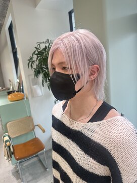 アクト(ACT) ホワイトベージュ/ブリーチ/ホワイトヘア