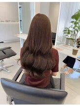 ビジョン オールヘアー(VISION:ALL HAIR) マロンベージュ×髪質改善トリートメント