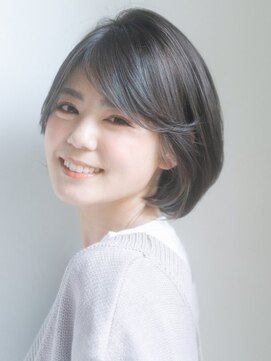 エミュ 表参道 青山(emu) 【emu井上信洋】ナチュラル愛され丸みショートボブ【エミュ】