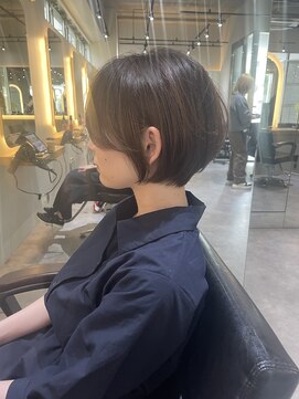サロンドミルク 新百合ヶ丘店(salon de MiLK) 大人可愛いショート［新百合ヶ丘/ショートヘア/ショートボブ］
