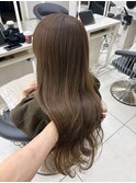 #明るめミルクティーブラウン