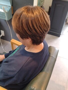 アルファースクーシー(a,scusi?) 上品なマッシュショート