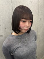 アジールヘア 赤羽駅南口店(agir hair)&nbsp;レイヤーボブ×ショコラグレージュ(赤羽/赤羽駅/赤羽南口)