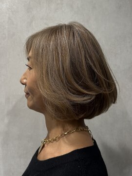 白髪ぼかし/白髪染め/ヴィラロドラ/髪質改善/白髪ぼかし