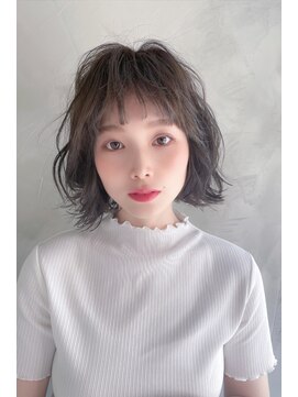 カシータ(casita) レイヤーグラボブ&外はねふんわりカール