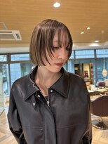 ファースト 仙台店(first)&nbsp;ミニボブ×顔周りレイヤー