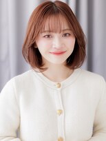 カバーヘア イヴ 戸頭店(COVER HAIR EVE)&nbsp;ウォームベージュ小顔ワンカール美髪エアリーボブZ戸頭30代40代