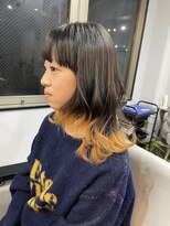 シェリー 淀屋橋肥後橋店(Sherry) オレンジ裾カラー