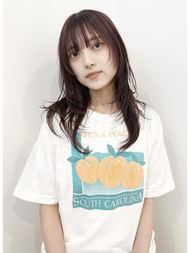 ノイス(noyce) 伸ばしかけ途中のレイヤースタイル