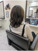 コテ巻き風パーマ◎