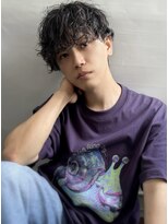 エル セルカ 高田馬場(el CERCA) シャドーパーマ×刈り上げマッシュ
