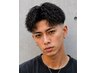 【新規限定・代表指名】フェードカット＋選べるパーマ