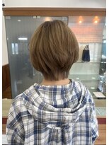 トップヘアー 中庄店(TOP HAIR fuapua) マッシュショートボブ【りり】