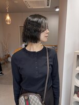 ラーソ(laco) ミニボブ 髪質補正 ウェーブ仕上げ