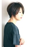 大人クールベリーショート横顔【RENJISHI】