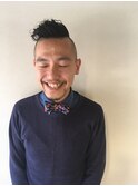 個性派刈り上げジェントルマンスタイル