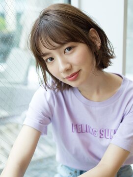 バイオレット 表参道店(Violet) 【若井】ナチュラルボブ【Violet表参道】