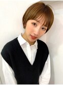 【畑中正敏】20代30代40代◎小顔丸みくびれショート、ボブ