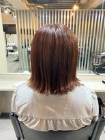 シアン(CYAN)&nbsp;【CYAN】#10代#20代#オレンジブラウン#切りっぱなし#外ハネ