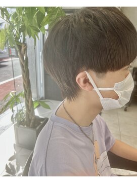 アース 春日部店(HAIR&MAKE EARTH) ナチュラルマッシュウルフ