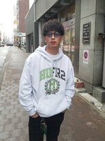 ディスイズバーバーセカンド(THIS IS BARBER 2nd)&nbsp;ショートマッシュ　ツイストスパイラル　ダークアッシュ