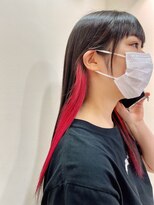 リノヘアー 札幌店(LINO HAIR)&nbsp;インナーカラーチェリーピンク