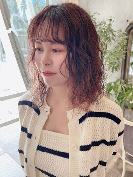 キビト(kibito) ウェーブデジタルパーマ　プードルパーマ