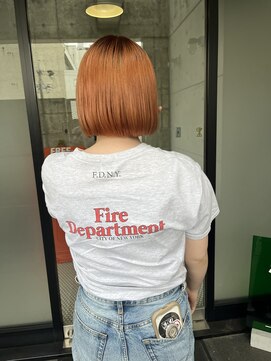 ソユ(so⊆) ミニボブ×オレンジベージュ