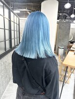 レーベン(LEBEN)&nbsp;【ブリーチ２回～】水色と切りっぱなし★