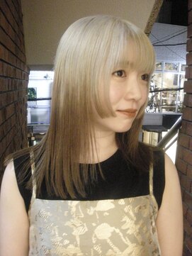 スロウ 代官山(Sraw) ブリーチ デザインカラー