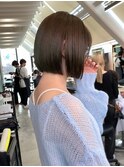 ◇ボブ 縮毛矯正 顔周りカット 表参道 髪質改善