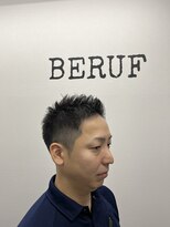 ベルーフ(BERUF)&nbsp;清潔感のある爽やかなアップバング×ソフトモヒカン！！