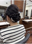 お呼ばれヘアセット