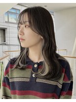 カサネ(casane) インナーカラー/ミディアムヘア