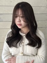 ルノン シェリー(LUNON cheliy)&nbsp;ブラウンカラー/韓国巻き/韓国スタイル