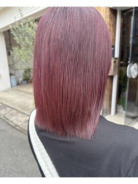 へアサロンアンドカフェガーデン(hair salon&cafe GARDEN) ピンクカラー/ケアブリーチ/ダブルカラー