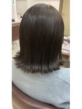 ヘアコミュニケーション アミティ 陽南店 ミディアムボブ