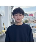 マッシュ×シャドウパーマ