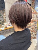 ルーナヘアー(LUNA hair)&nbsp;くびれショート/ショートカット/カラー/白髪ぼかし/レイヤー