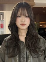 ロンドアンメゾン 原宿(Lond un Maison.)&nbsp;ミニウルフレイヤーカット顔周り前髪韓国ミディアムロング/原宿