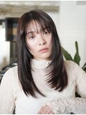 韓国レイヤー/くびれレイヤー/顔周りレイヤー/ケアブリーチ