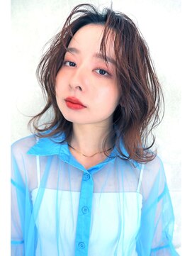 フィガロ ミーナ 東生駒店(FIGARO MINA) 2025 ラフくびれ×くしゃっとミディ